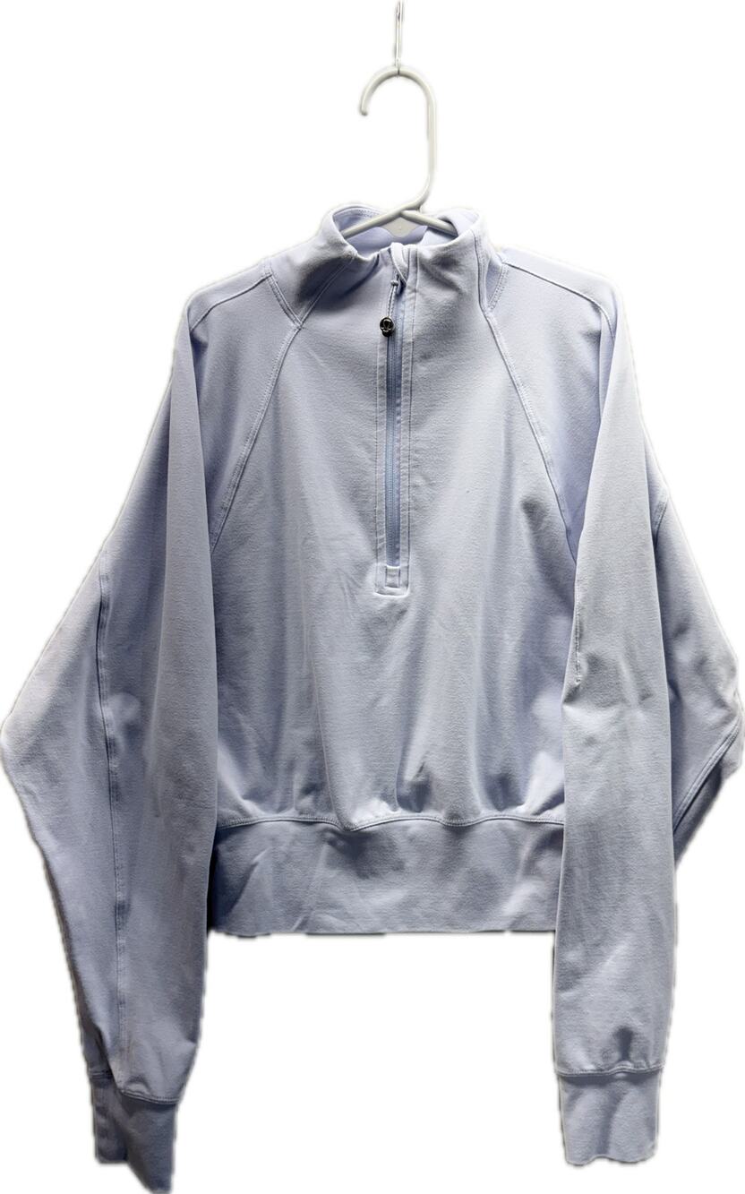 Lululemon Scuba Funnel Neck Half Zip Light Purple/Lavender Size 0